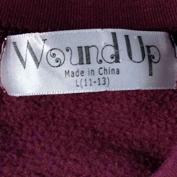 "Wound Up" I'm gonna say girls sweat shirt - Picture 6 of 6